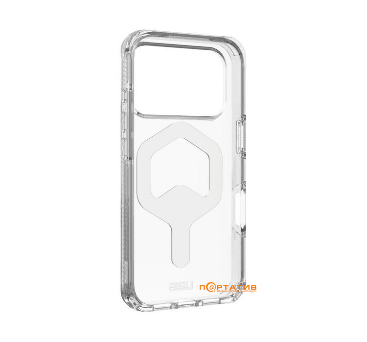 Чехол UAG iPhone 17 Pro, Plyo MagSafe, Ice/Silver (114529114333)