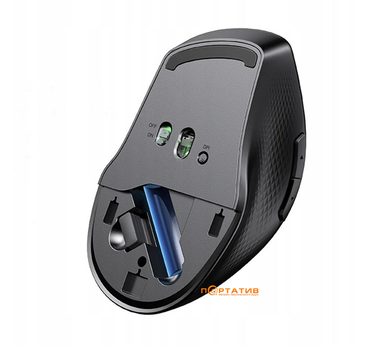 Мышь Ugreen Ergonomic Wireless Contoured Mouse Black MU101 (90395)