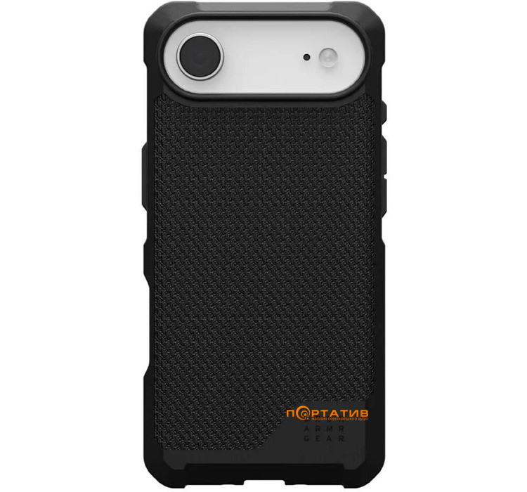 Чехол UAG iPhone 17 Air, Metropolis LT Magsafe, Kevlar Black (114520113940)