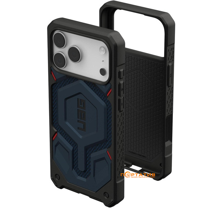 Чохол UAG iPhone 17 Pro Max, Monarch Pro MagSafe, Kevlar Mallard (114514113955)