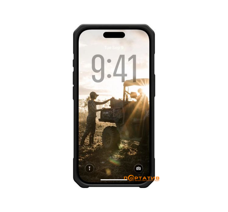 Чехол UAG iPhone 17 Pro, Monarch Pro MagSafe, Kevlar Black (114513113940)