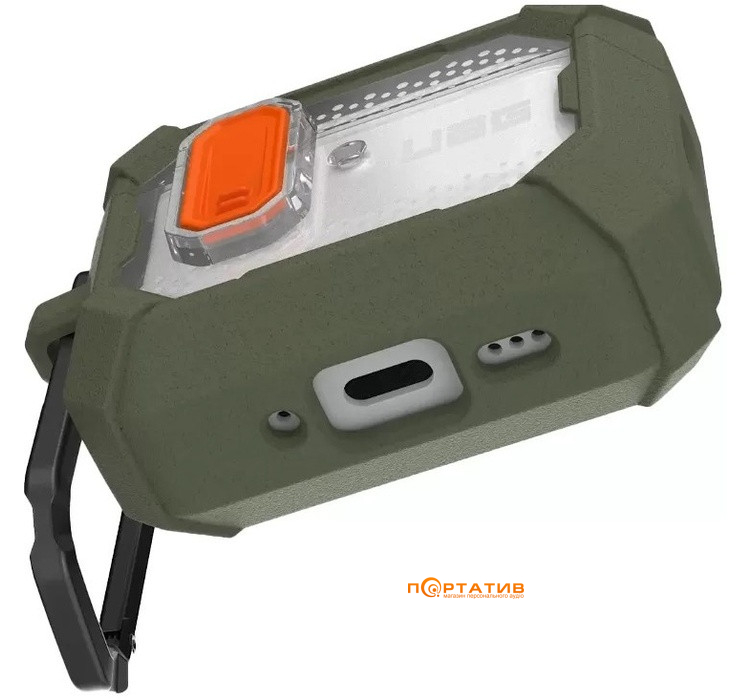 Чохол UAG для AirPods Pro (Gen 3, 2025) Plasma, Olive (104132117272)