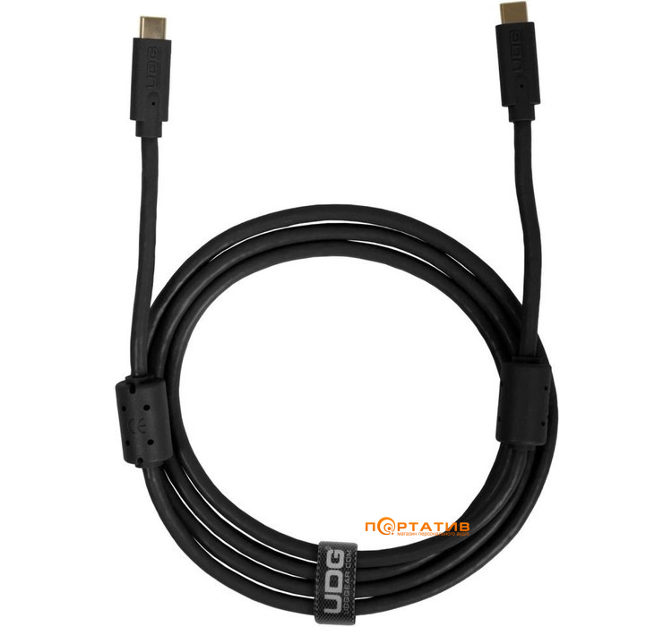 Кабель UDG Ultimate Cable USB 3.2 C-C Black Straight 1.5m