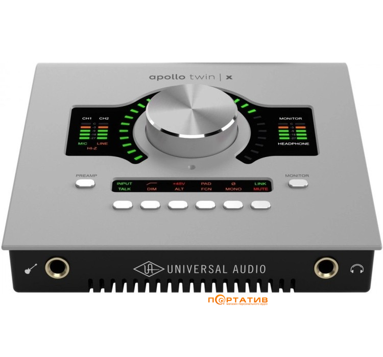 Аудіоінтерфейс Universal Audio Apollo Twin X Quad Gen2