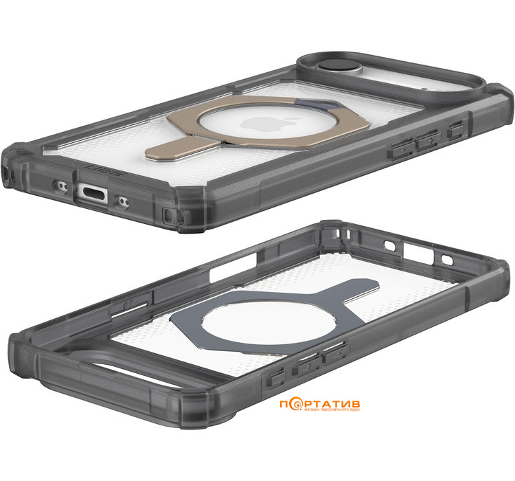 Чохол UAG iPhone 17 Air, Plasma XTE Magsafe, Ash/Titanium (114525113136)