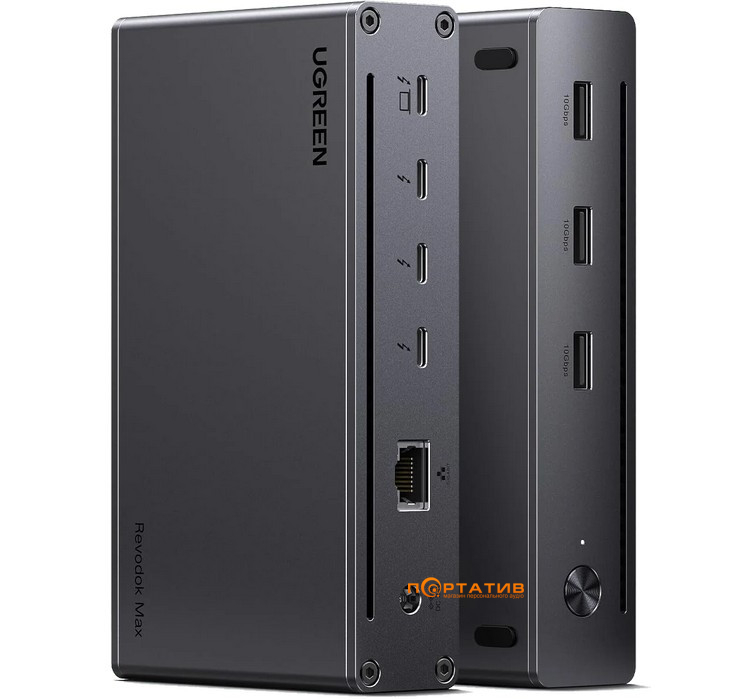 Док-станция Ugreen U708 Revodok Max 208 Thunderbolt 4 Dock 8-in-1 Docking Station (25053EU)