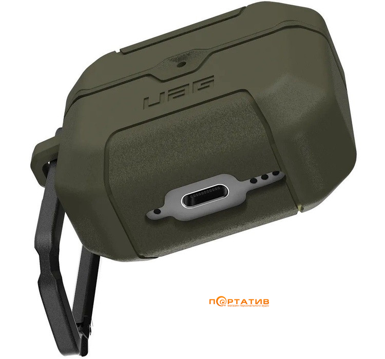 Чехол UAG для AirPods (Gen 4, 2024) Scout, Olive Drab (104130117272)