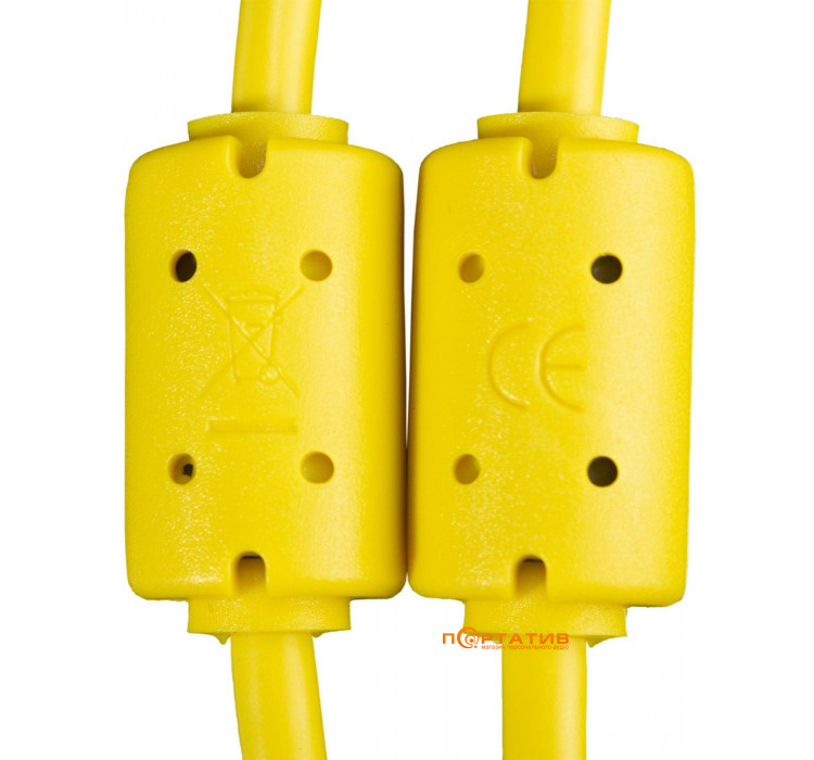 UDG Ultimate Audio Cable USB 2.0 C-B Yellow Straight 1.5m