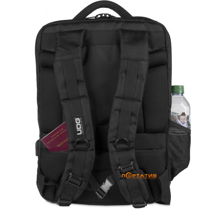 UDG Ultimate Backpack Slim Black/Orange Inside (U9108BL/OR)
