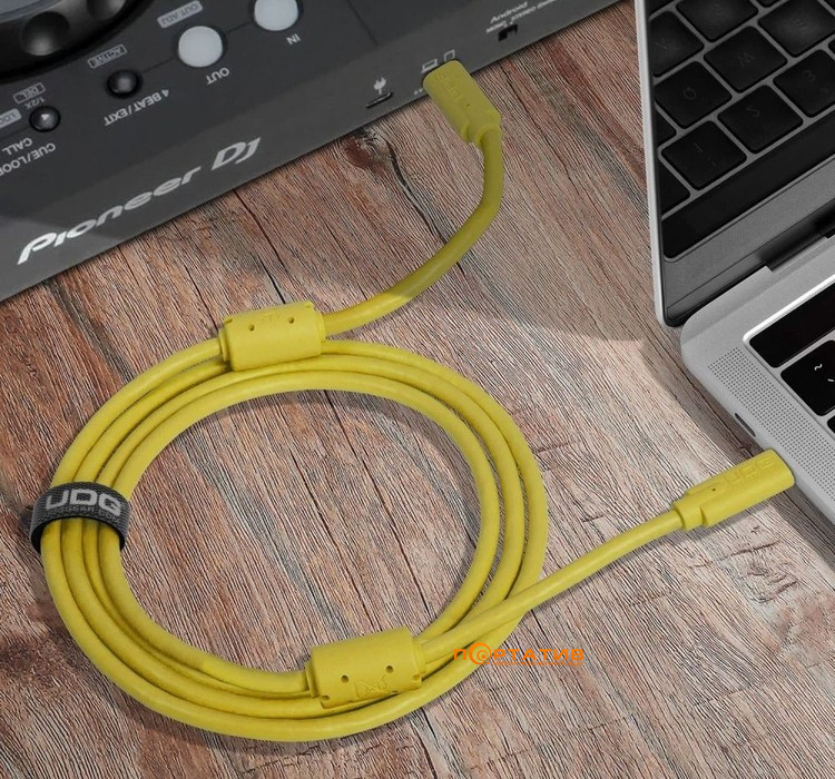 Кабель UDG Ultimate Cable USB 3.2 C-C Yellow Straight 1.5m