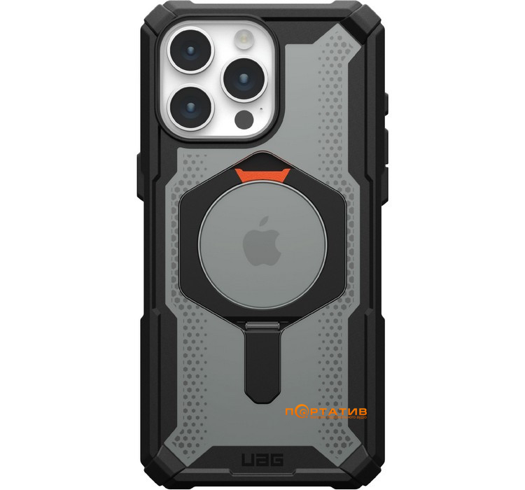 Чехол UAG для Apple iPhone 15 Pro Max Plasma XTE, Black/Orange (114441114097)