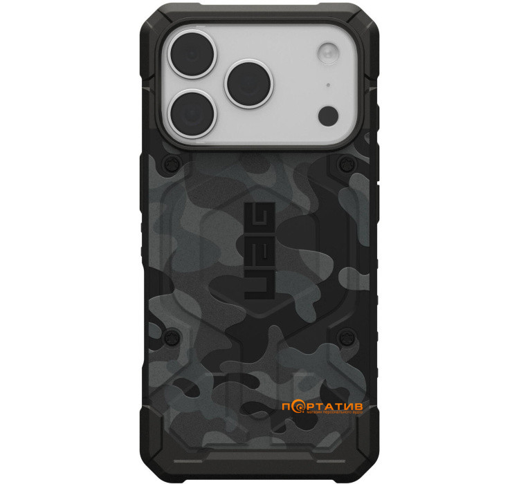 Чохол UAG iPhone 17 Pro, Pathfinder MagSafe SE, Midnight Camo (114548114061)