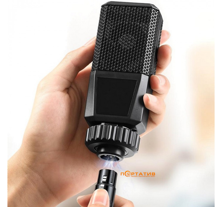 Кабель UGREEN AV182 3.5mm Male to XLR Female 2m Black (20244)