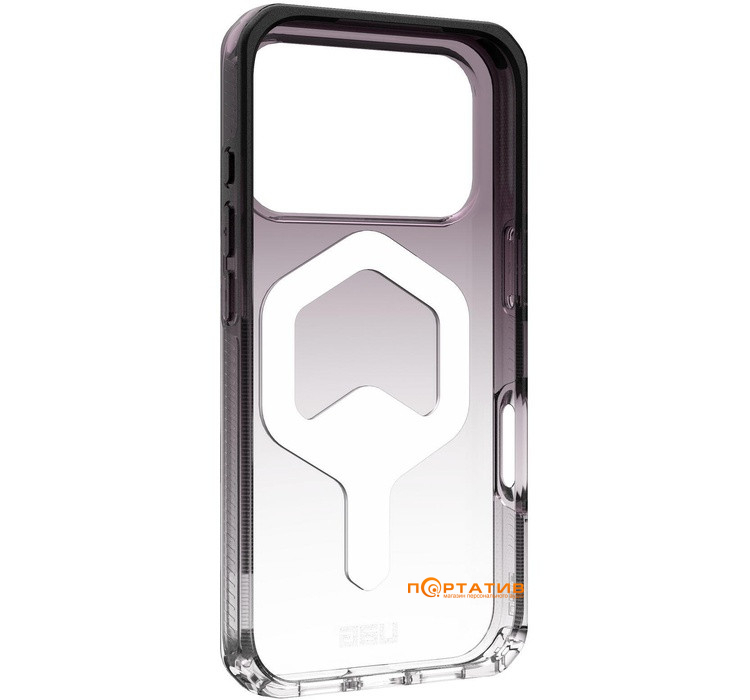 Чохол UAG iPhone 17 Pro, Plyo MagSafe, Black/Clear Ombre (11452911404G)