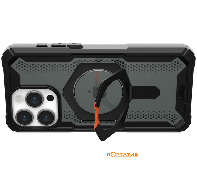 Чехол UAG для Apple iPhone 15 Pro Max Plasma XTE, Black/Orange (114441114097)