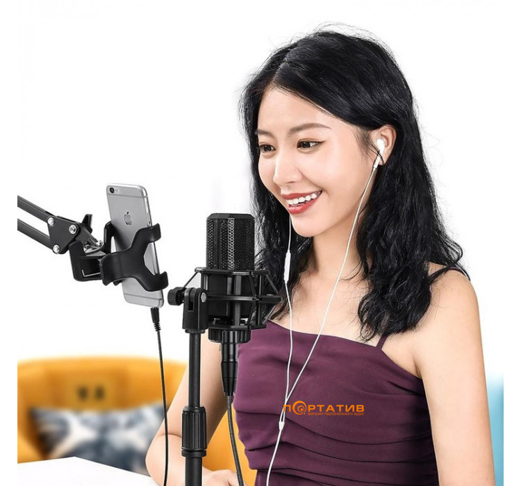 Кабель UGREEN AV182 3.5mm Male to XLR Female 2m Black (20244)