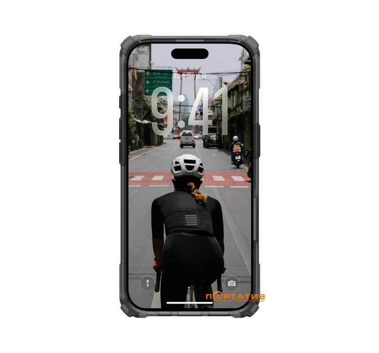 Чехол UAG iPhone 17, Plasma XTE MagSafe, Ash/Titanium (114526113136)
