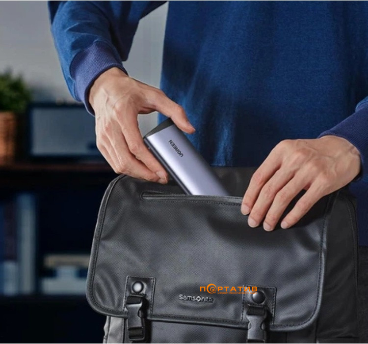 Внешний карман Ugreen CM767 NVMe M.2 SSD to USB 3.2 Gray (35267)