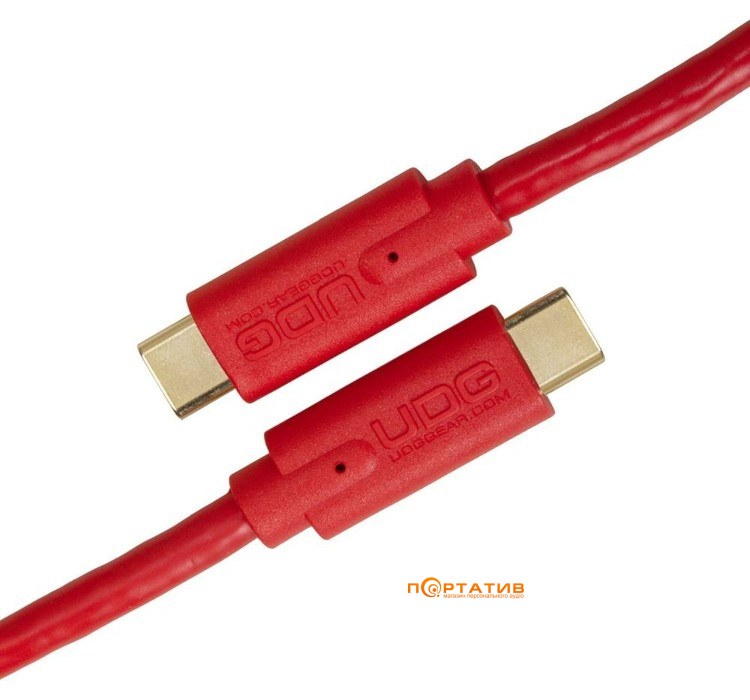 Кабель UDG Ultimate Cable USB 3.2 C-C Red Straight 1.5m