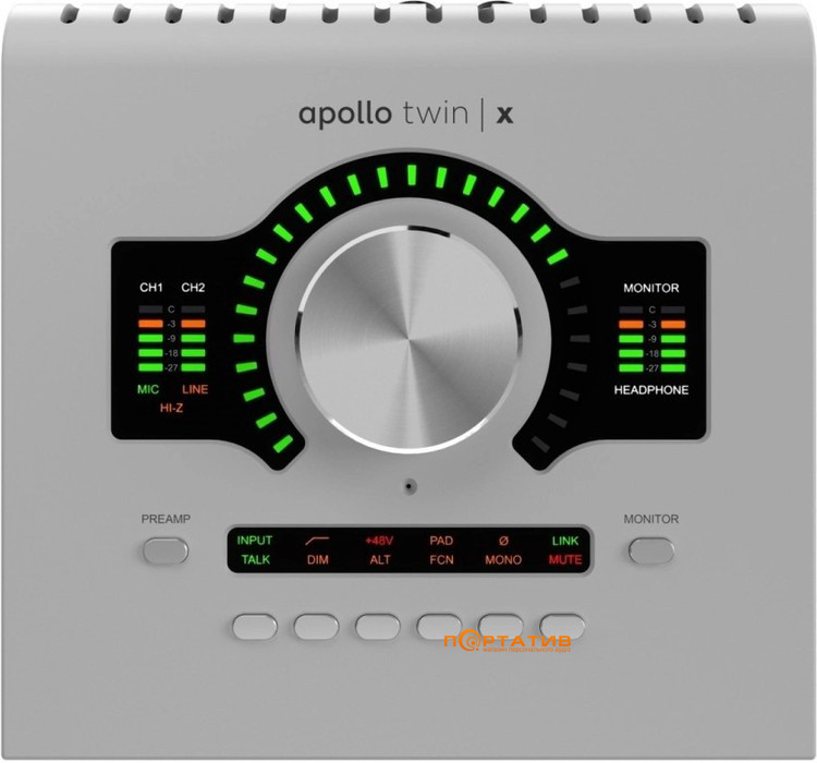 Аудіоінтерфейс Universal Audio Apollo Twin X Quad Gen2