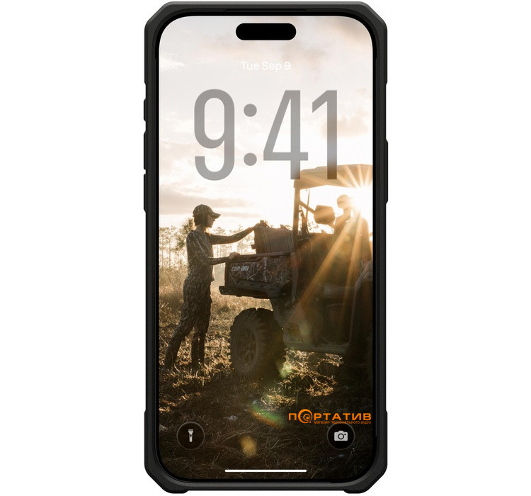 Чохол UAG iPhone 17 Pro Max, Monarch Pro MagSafe, Kevlar Element Green (11451411397B)