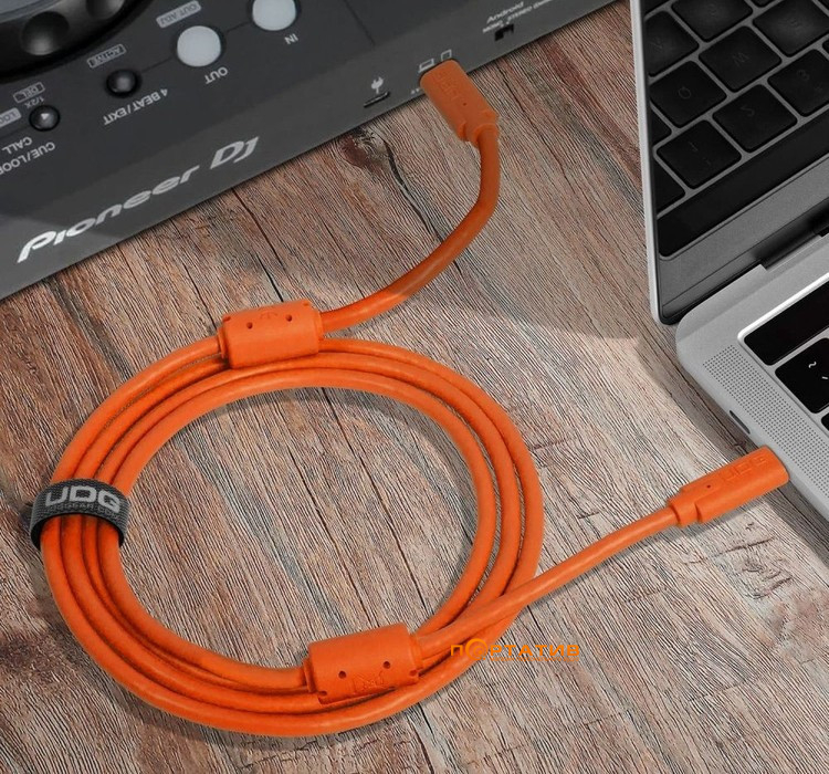 Кабель UDG Ultimate Cable USB 3.2 C-C Orange Straight 1.5m