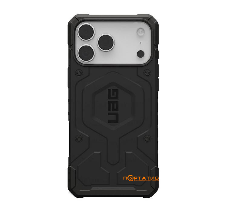 Чехол UAG iPhone 17 Pro Max, Pathfinder MagSafe, Black (114549114040)