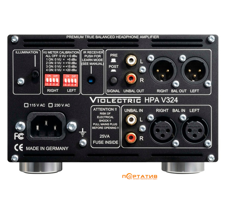 Підсилювач для навушників Violectric HPA V324