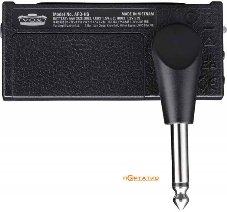 Комбоусилитель для наушников VOX Amplug3 High Gain