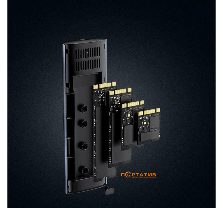 Ugreen CM400 PCIe NVMe M.2 SSD to USB 3.1 Gray (10902)