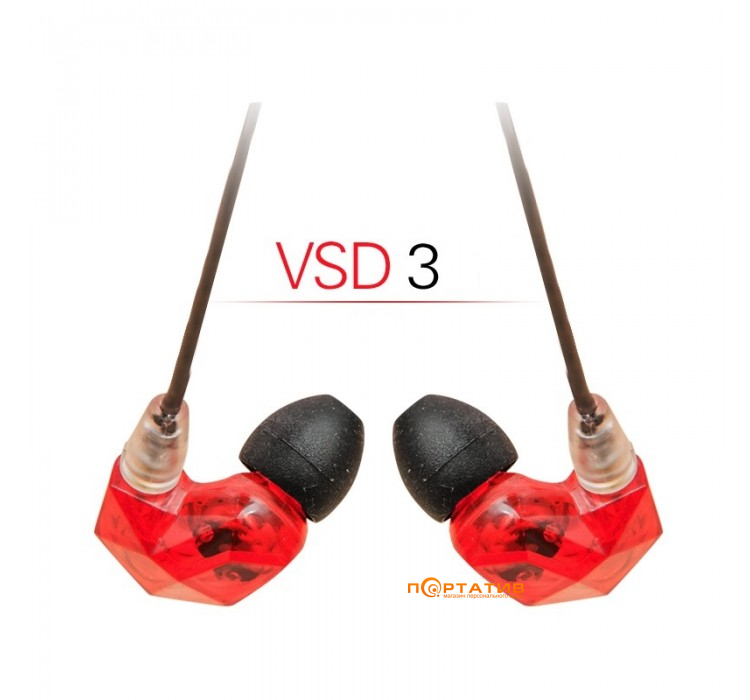 Vsonic VSD3 Crystal Red