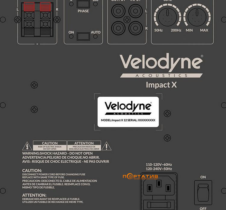 Сабвуфер Velodyne IMPACT X 12” White