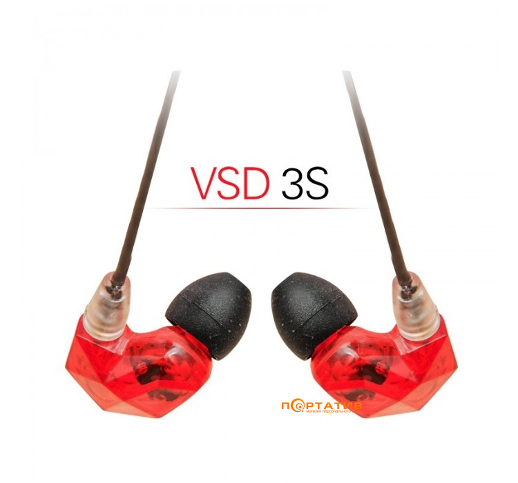 Vsonic VSD3S Crystal Red