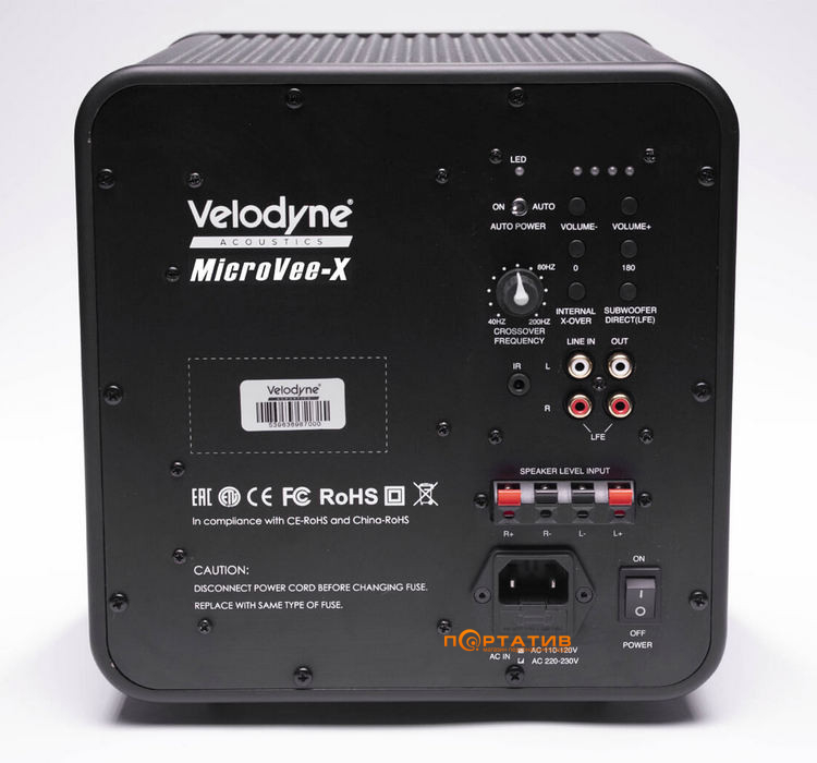 Сабвуфер Velodyne MICROVEE X Black