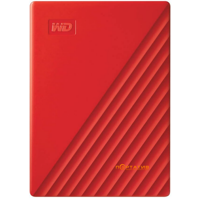 USB HDD накопичувач WD My Passport 2TB Red (WDBYVG0020BRD-WESN)