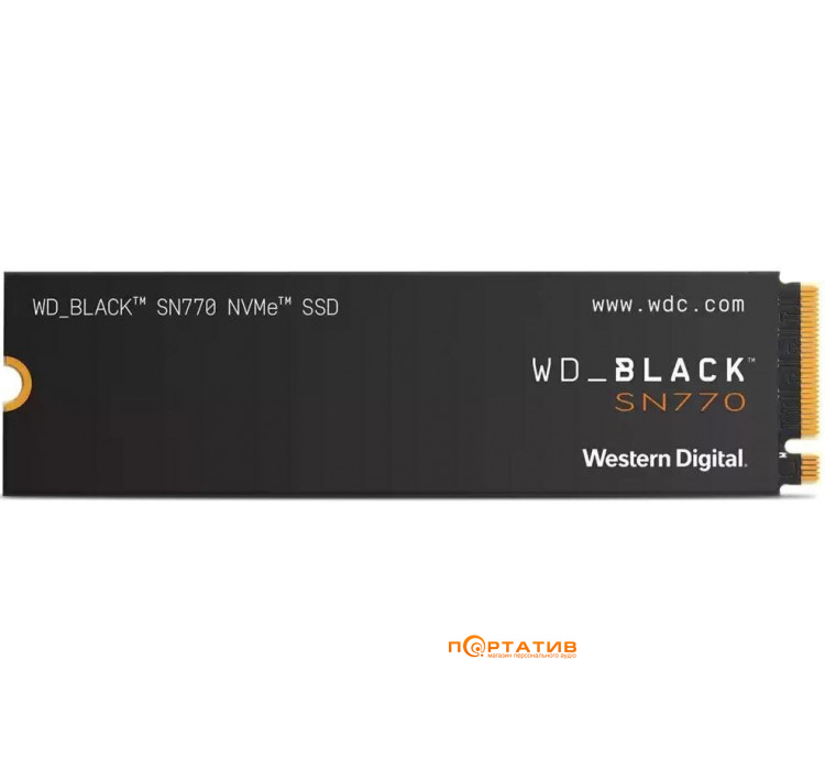 WD SSD 1TB Black SN770 M.2 NVMe (WDS100T3X0E)