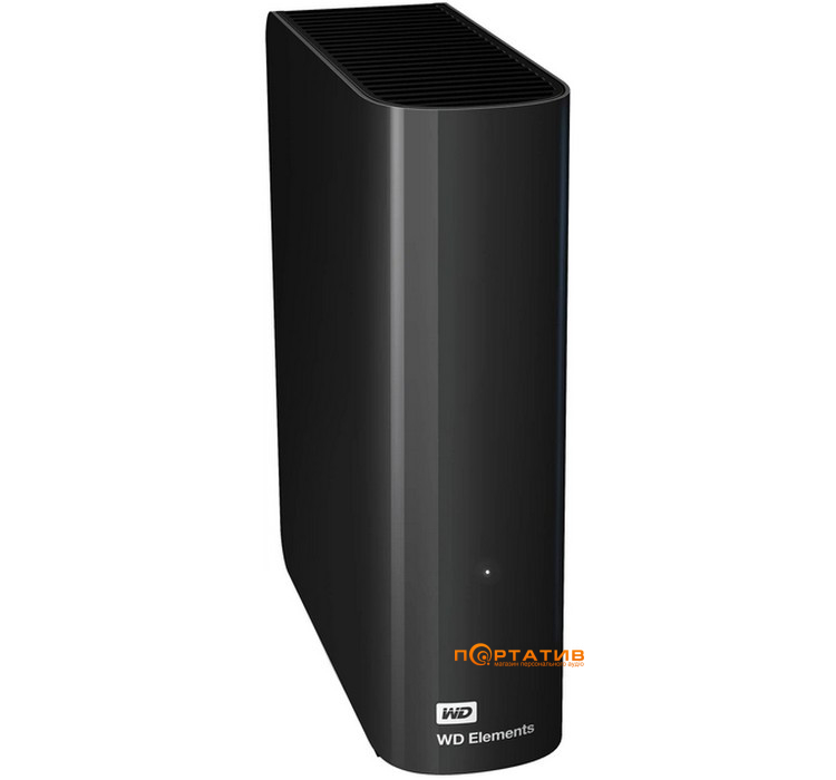 Зовнішній жорсткий диск WD Elements Desktop 8TB Black (WDBWLG0080HBK-EESN)