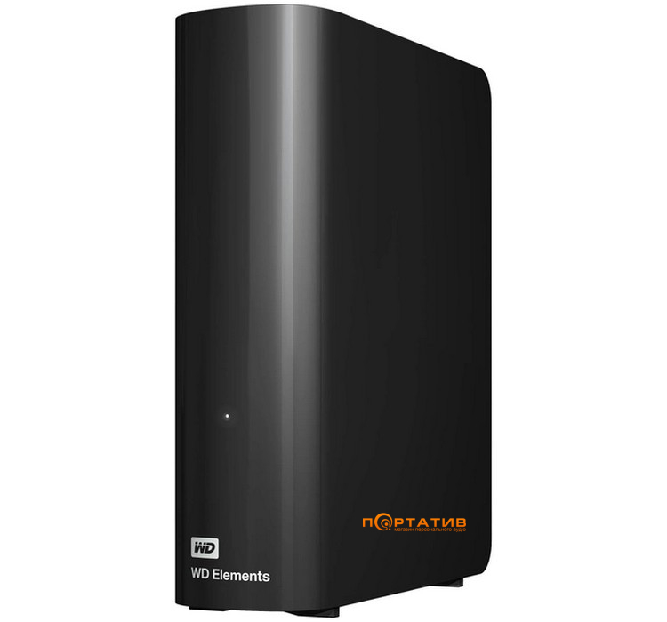 Зовнішній жорсткий диск WD Elements Desktop 8TB Black (WDBWLG0080HBK-EESN)