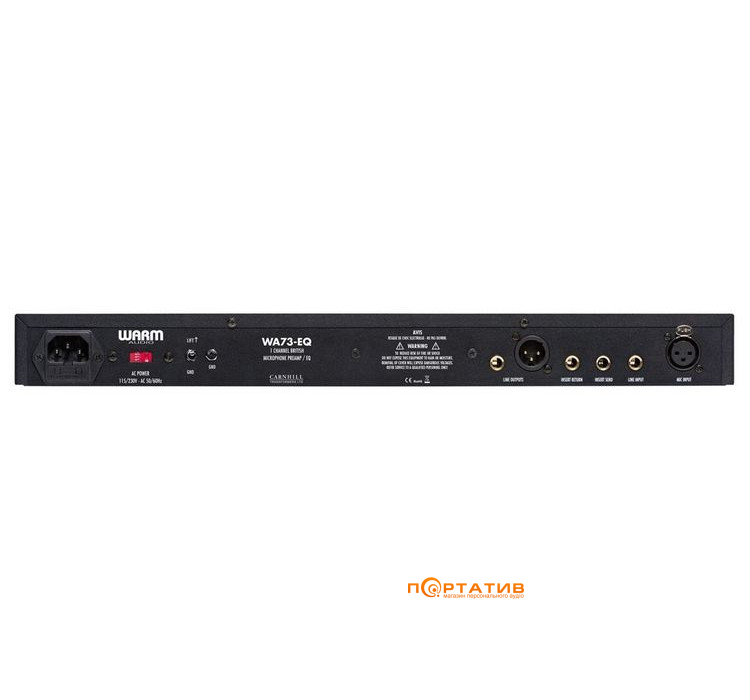Микрофонный предусилитель Warm Audio WA73-EQ