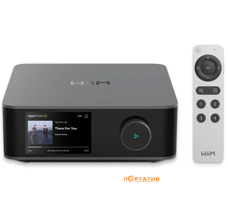 Мережевий плеєр WiiM AMP Ultra Space Gray