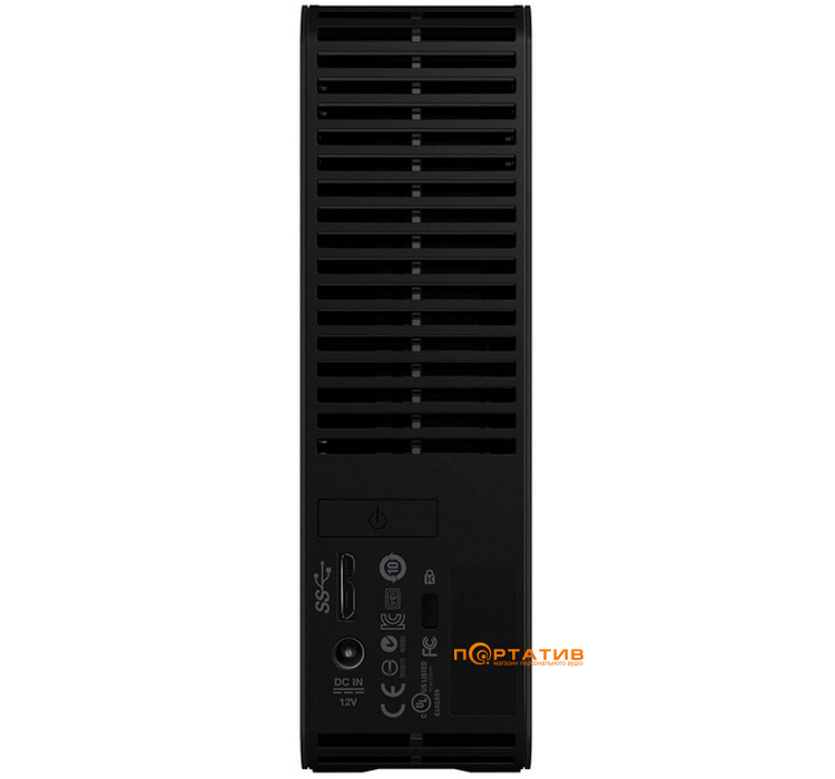 Зовнішній жорсткий диск WD Elements Desktop 8TB Black (WDBWLG0080HBK-EESN)