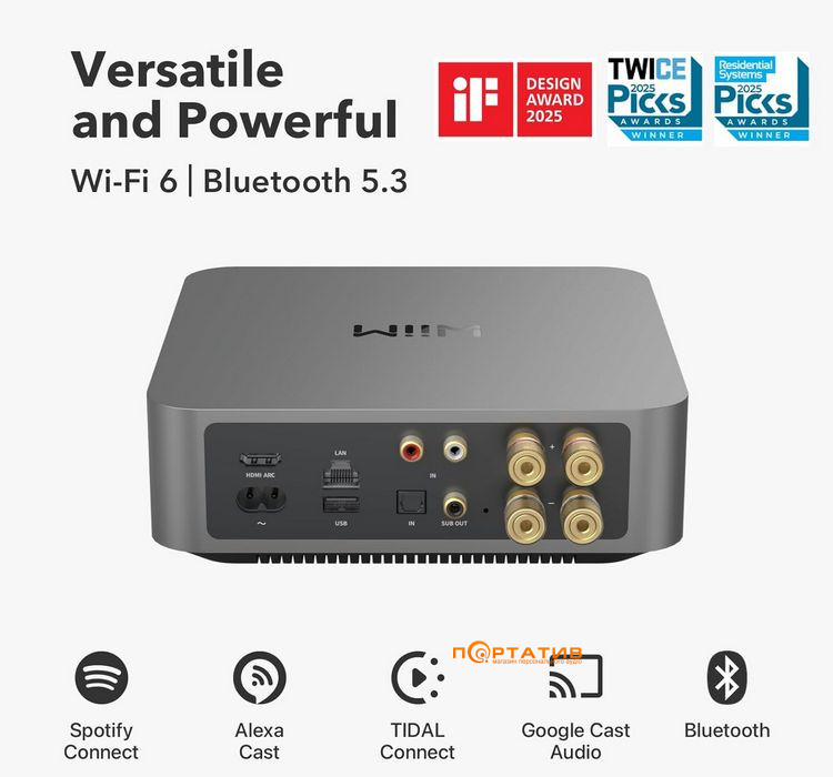 Сетевой плеер WiiM AMP Pro
