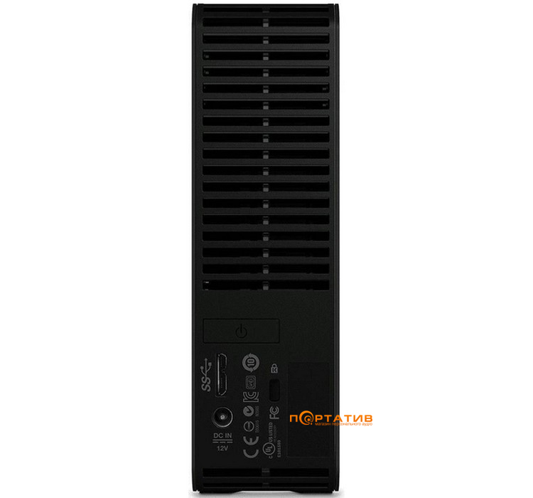 Зовнішній жорсткий диск WD Elements Desktop 16TB Black (WDBWLG0160HBK-EESN)