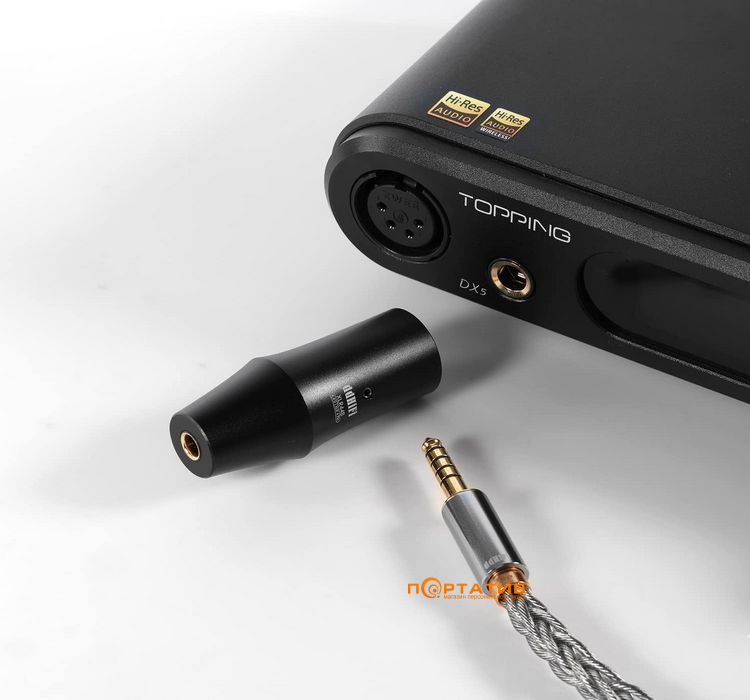 Адаптер DD HiFi XLR44B (XLR 4pin to 4.4mm)