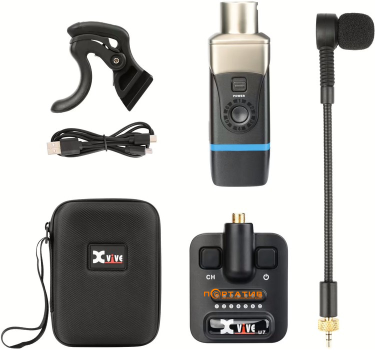 Радиосистема Xvive U7 Saxophone and Trumpet Wireless System