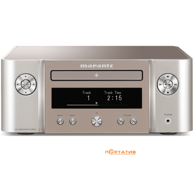 Сетевой медиаплеер Marantz Melody X M-CR612 Silver Gold