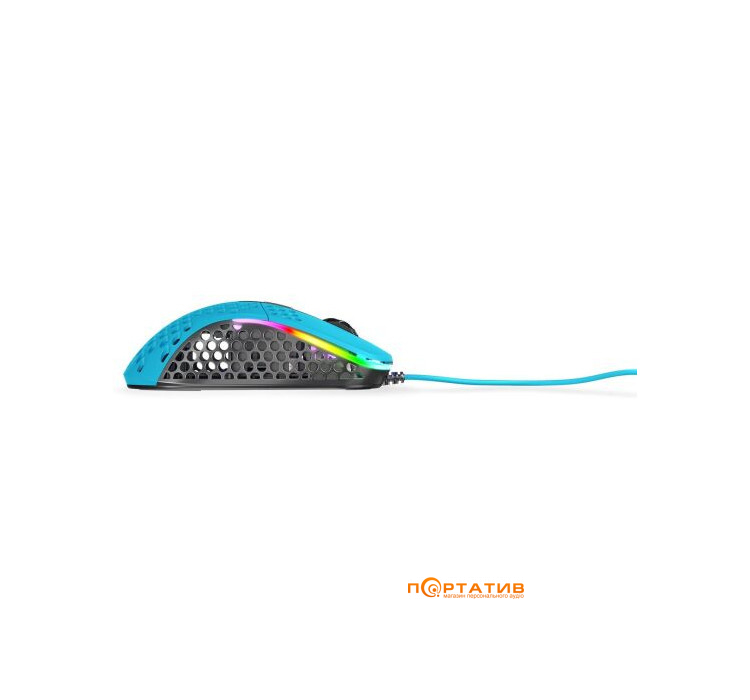 Игровая мышь Xtrfy M4 RGB USB Miami Blue (XG-M4-RGB-BLUE)