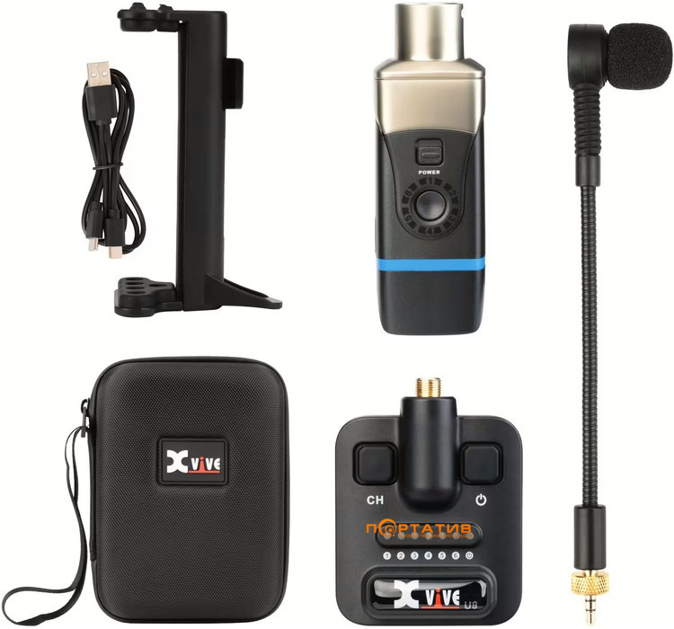 Радиосистема Xvive U8 Acoustic Guitar Wireless System