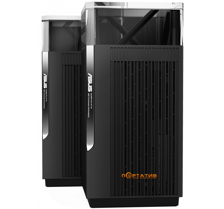 Маршрутизатор ASUS ZenWiFi Pro XT12 2PK Black (XT12-2PK-BLACK)
