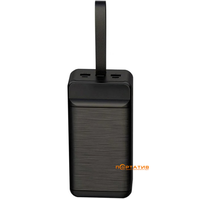 Внешний аккумулятор XO PR157 40000 mAh PD20W + QC22.5W with Light Black